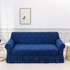 1Pc Sofa Slipcover Solid Color European Relief Embossed Sofa Couch Cover Furniture Protector For Living Room Home Decor