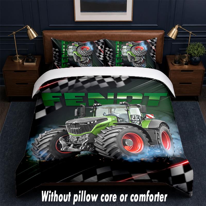 Set Biancheria da Letto Design Fendt 1 Copripiumino + 2 Federe Morbido Traspirante Biancheria da Letto per la Casa
