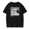 T-shirt Radiohead Uomo Maglietta Classica Tour Nordamericano Rock Boy Uomo Hip-Hop Street Cotone Taglia Europea Maglietta Top