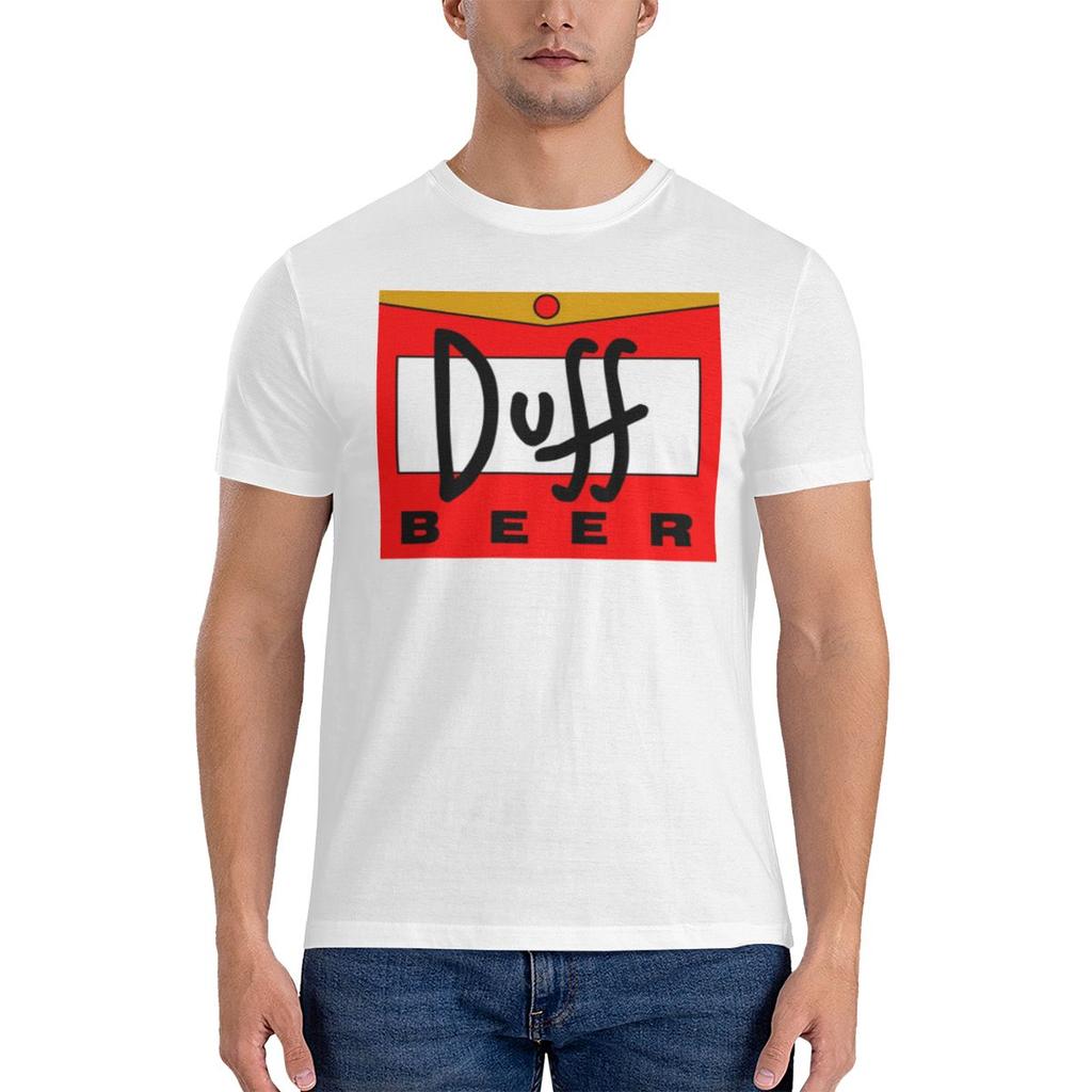 Duff Beer Commuting Tshirt Light Minimalism Korean Atmosphere Tshirt