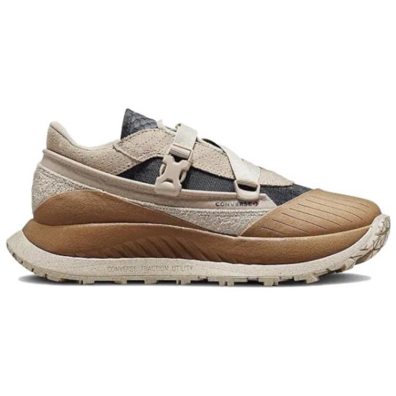Converse Utility Explorer OX Leather Low-Top Outdoor Performance Shoes Unisex Khaki Colour