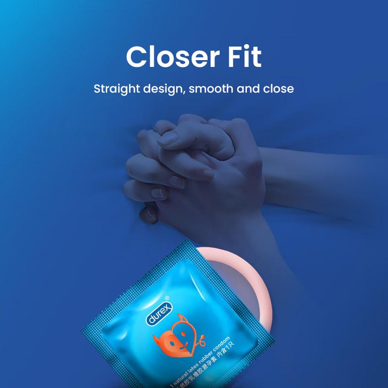 Durex Condoms LOVE Natural Rubber Latex Condom 10Pcs/box 1 Box
