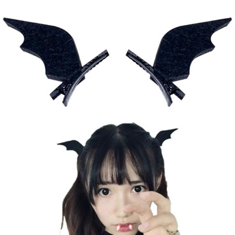 Women Cartoon Hair Clips Bat Spider Design Hairpin for Halloween Party Christmas for Creative Cosplay Hair Accessories
