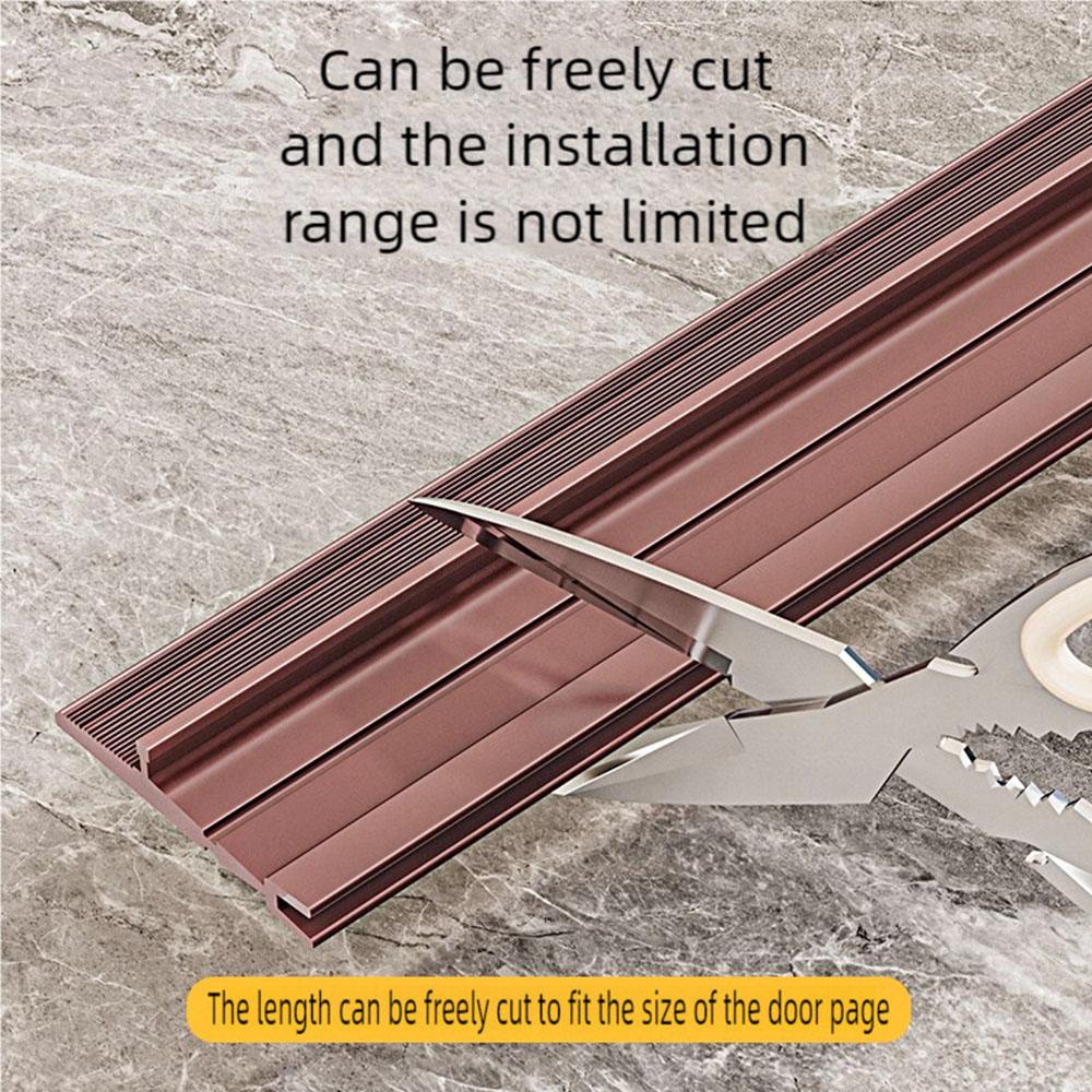 1pc Door bottom sealing strip, windproof, dustproof, rainproof sealing strip, noise reducing insulator sealing strip