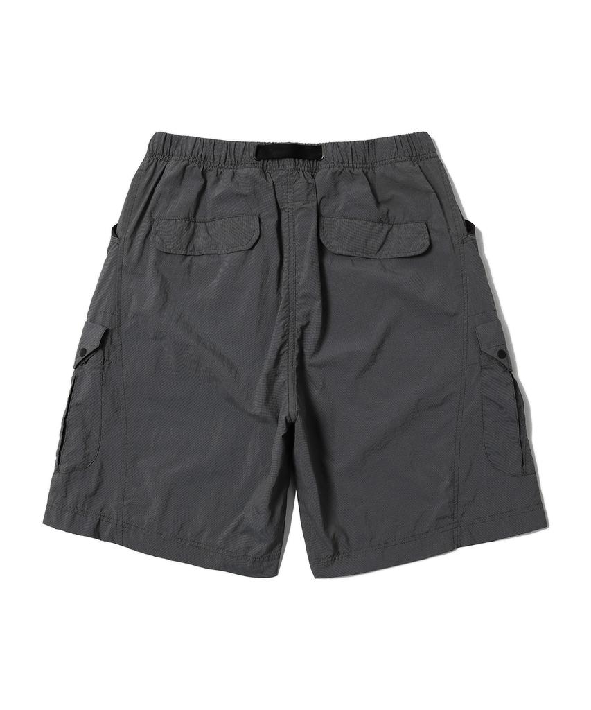 HUMOROUS ACCOUNT Field Cargo Shorts / Charcoal Grid