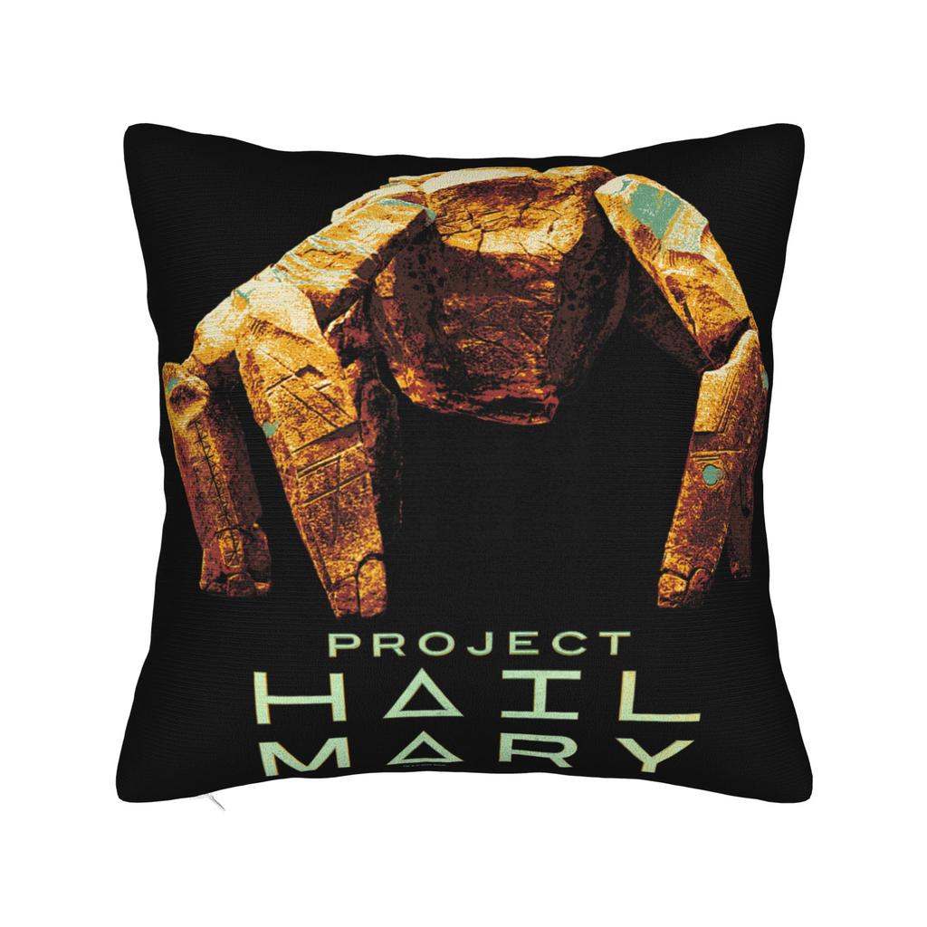 Project Hail Mary Rocky AMAZE Pillow Cover Cute Funny Pillow Case For Sofa Couch Bed Living Room Comfy Cushion Cover Gift