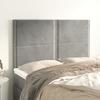 VidaXL Headboards 4 Pcs Light Grey 72x5x78-88 Cm Velvet3116240