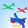Suit Airplane Launcher Toys, Foam Glider Catapult Airplane Toys, 3 Flight Modes Outdoor Flying Toys for Boys And Girls Birthday Gift