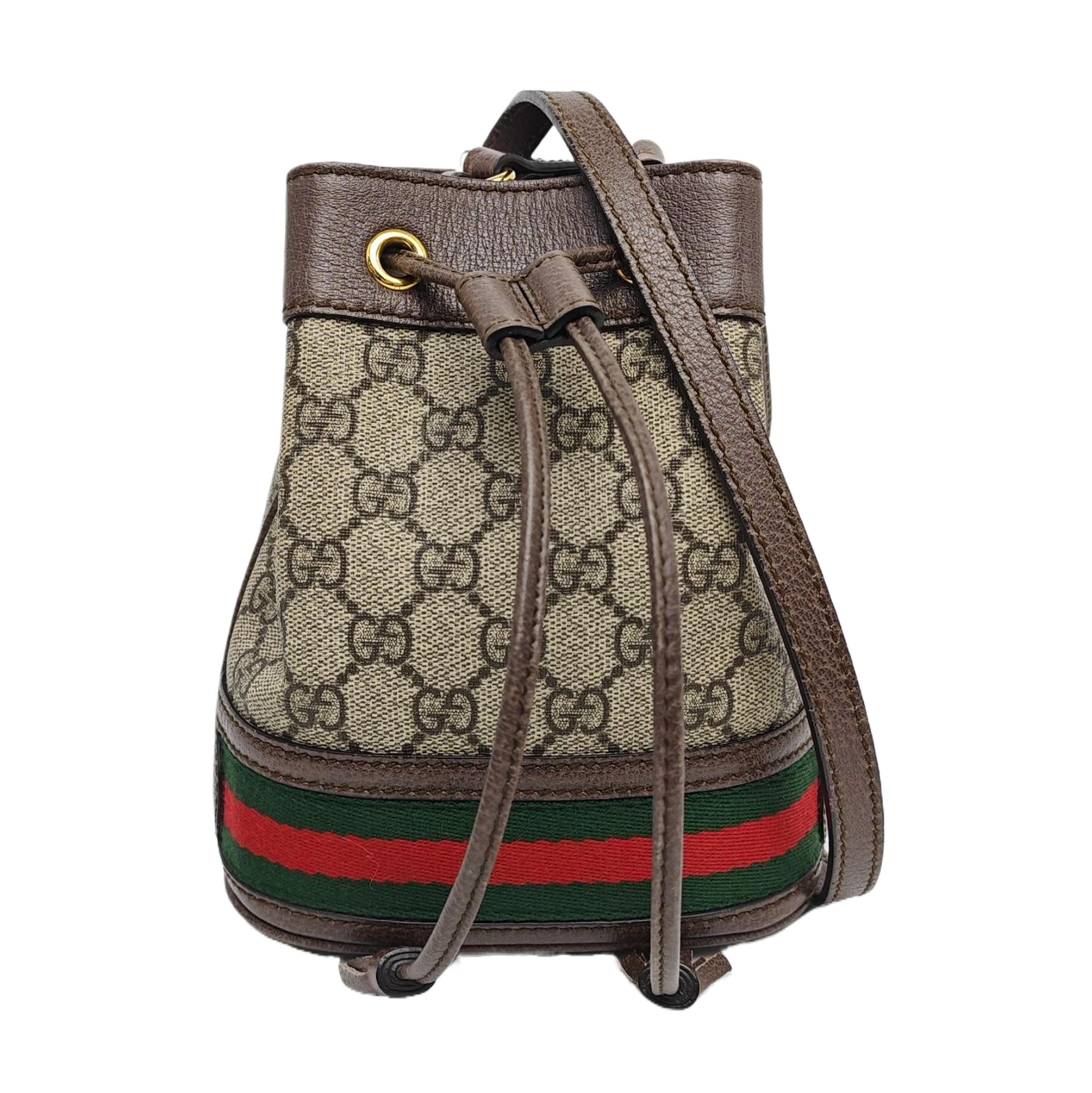 [Pre-Owned] Gucci Ophidia Mini Bucket Bag