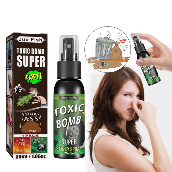 Yousheng 30ML Fart Spray Safe Lasting Fast Effective No Harm Halloween Party Tricky Prop Stinky Ass Spray Daily Use
