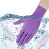 20/50/100PCS Purple Disposable Nitrile Gloves Household Cleaning Gloves for Beauty Salon Esthetician Nail Latex & Powder Free