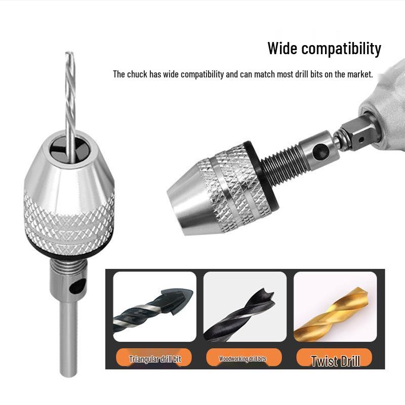 Compact Electric Grinder with 2.35MM/3.0MM Engraver Conversion Chuck, Clamping Range 0.3-3.2mm