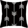 New Style Pillow Black and White Abstract Lines Simple Cushion Cover Living Room Office Sofa Pillow Cover