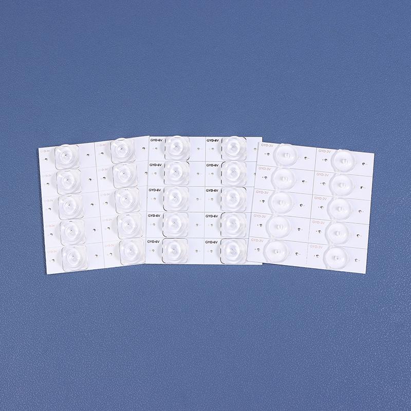 10Pcs Led Beads 3V 6V Lcd Tv Led Bead Smd Light Bead Universal Aluminum Cutting Tv Backlight Strips For 32-65 Inch Led Tv Repair