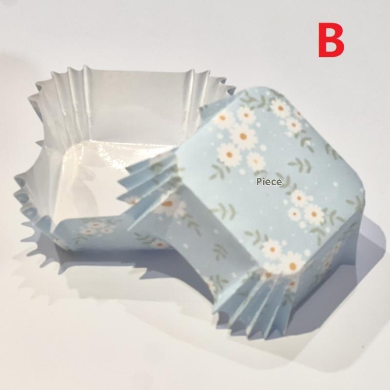 200Pcs Food Grade Baking Cups Cupcake Muffin Liners Paper Cup Baking Molds Greaseproof Wrappers Cupcakes Cake Tools B