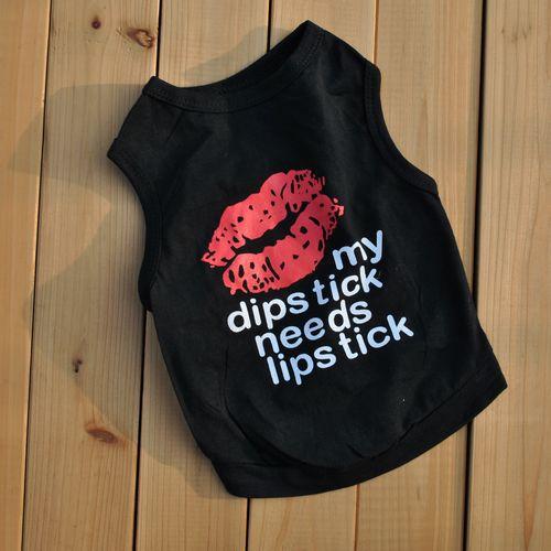 Summer Black Vest, Breathable, Teddy, Bichon