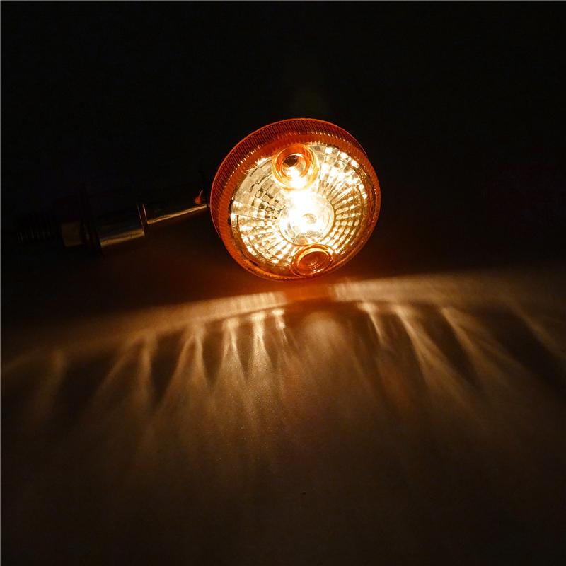 2 ks Univerzální Světelná Směrovka Motocyklu Pro GN125 Cafe Racer Pro Lampa Harley Super Bright