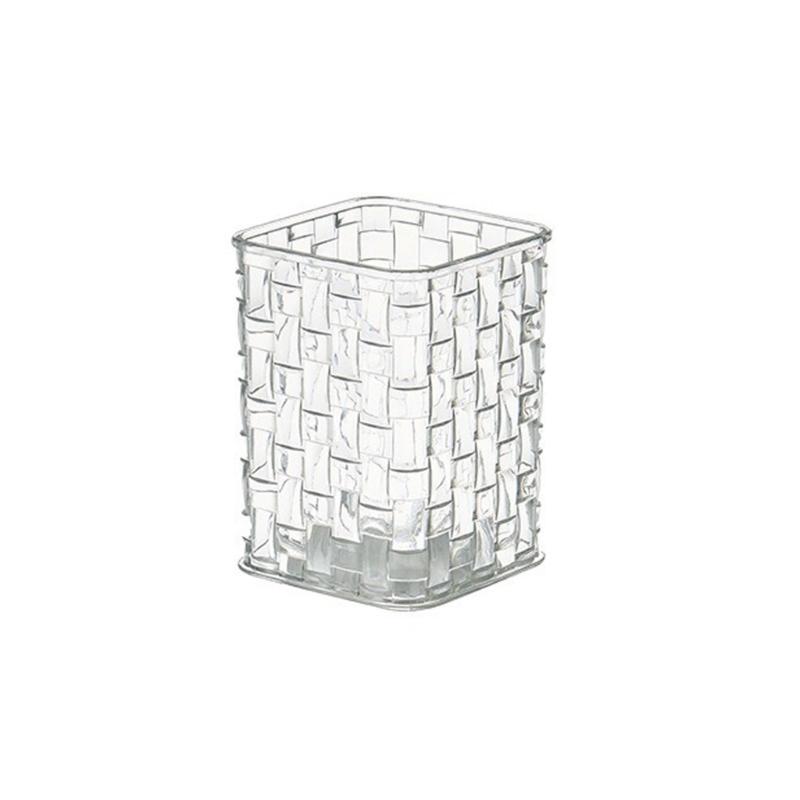 Wielofunkcyjny kubek na długopisy z wieloma przegródkami Organizery na biurko na ołówki Pudełko do przechowywania pędzli do makijażu z 3 przegródkami Organizery na przybory artystyczne