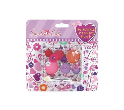 Race Small Lady Paarse Lipgloss & Oogschaduw Palet