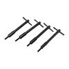 Car Engine Valve Cover Aluminum Alloy T Bar Set Complete Wear Resistant Hold Down Kit for Chevy 6 Cylinder 194-292