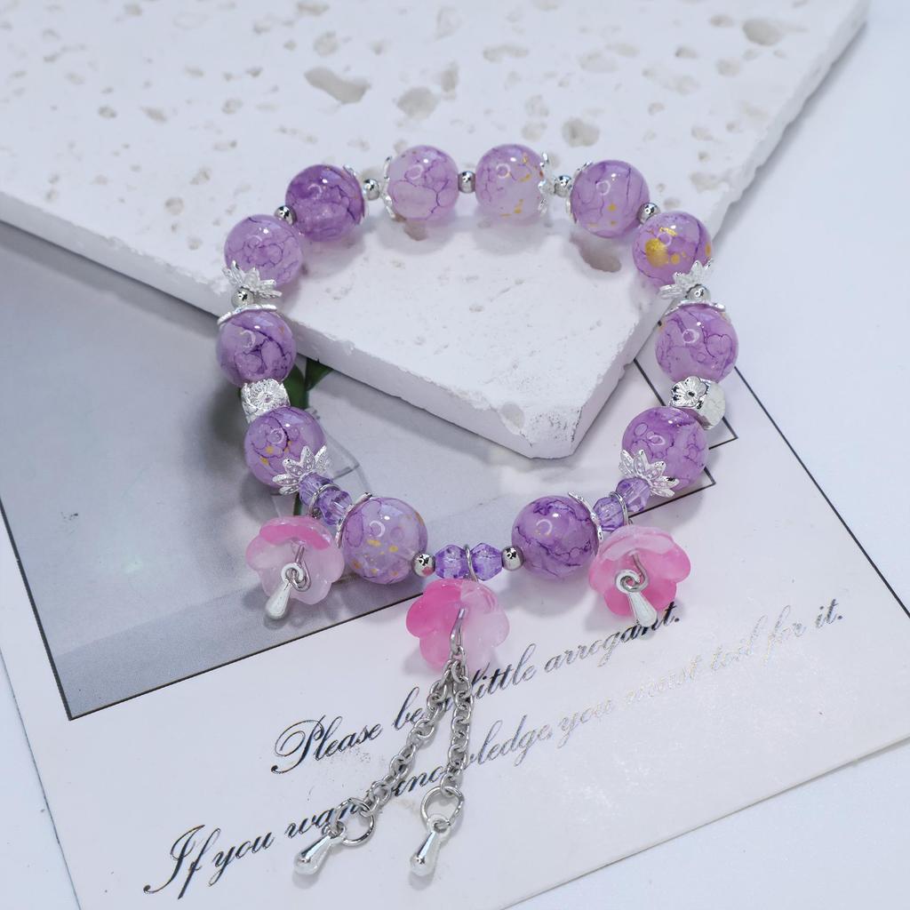 Mori Style Mermaid Crystal Bracelet – Versatile Niche Design for Women, Ideal for Students and Best Friends