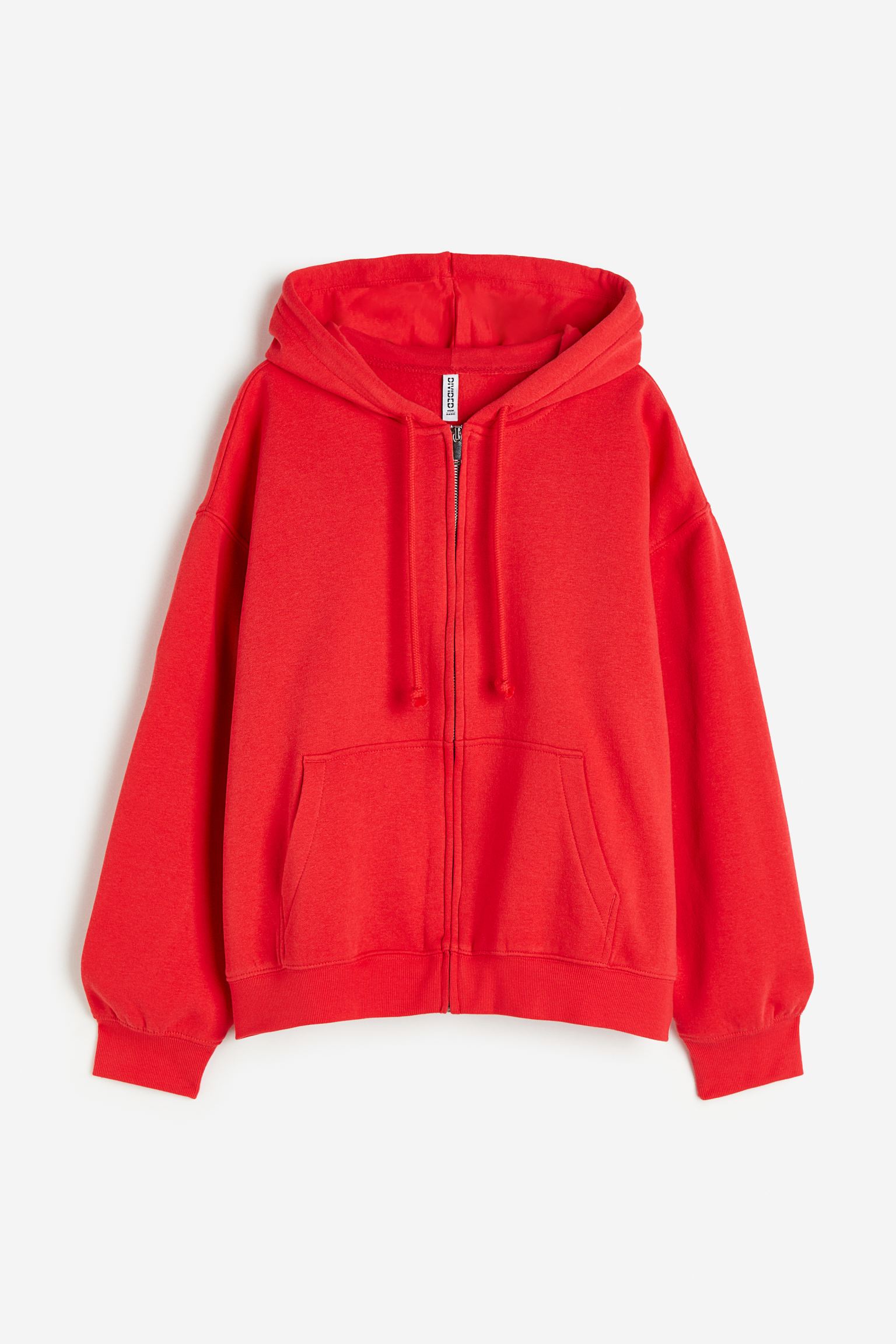 

Zip-through hoodie