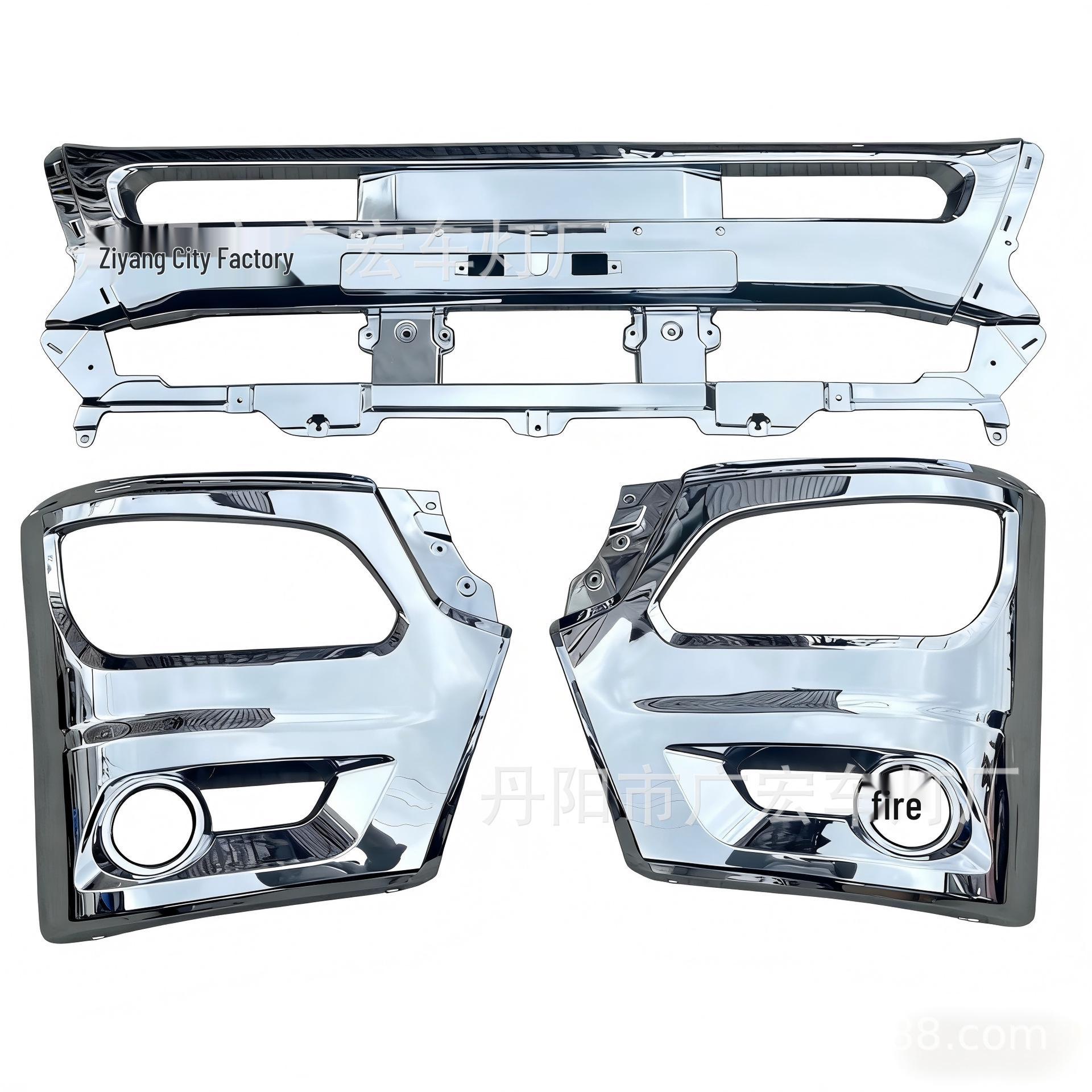 

HINO500 Truck Front Bumper Grille and Headlights Trim Yes