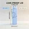 1PC Travel Heart Airplane 750ml Color Plastic Sports Water Bottle Leakproof Flip Straw Lid Suitable for Sports Office Home Use