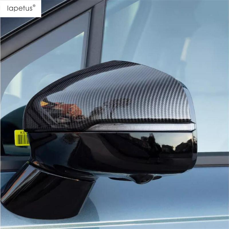 Car Rearview Mirror Shell / Door Handle Bowl Cover Trim For Kia Sorento MQ4 ABS Chrome / Carbon Fiber Accessories