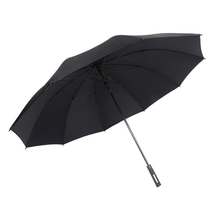Extra Large Double-Layer Automatic Long-Handled Umbrella for Three, Windproof and Sunproof, Reinforced and Extra Thick, Perfect for Men