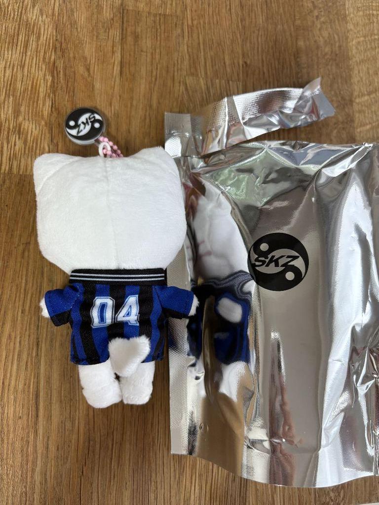 [USED] StrayKids KARMA skzoo Keyring Plush Toy Hyunjin