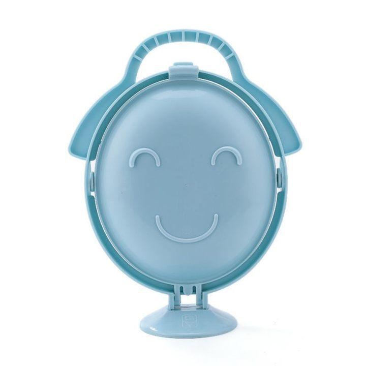 Nordic Folding Rotating Fruit Plate Three-Layer Fruit Plate Creative Living Room Portable Coffee Table Household Snacks Peanut Tray