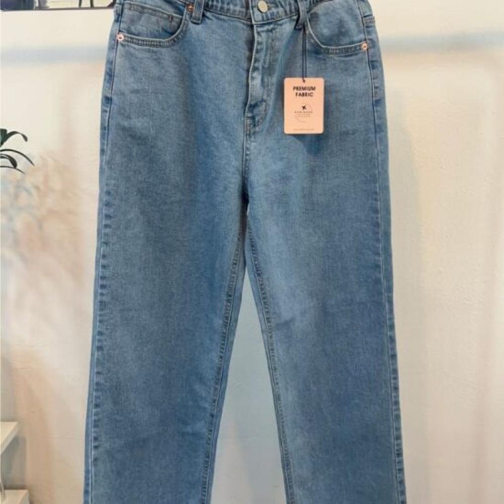 Dabimong Men S tenniS Span Banding Wide Light Blue Denim pantS S3xl