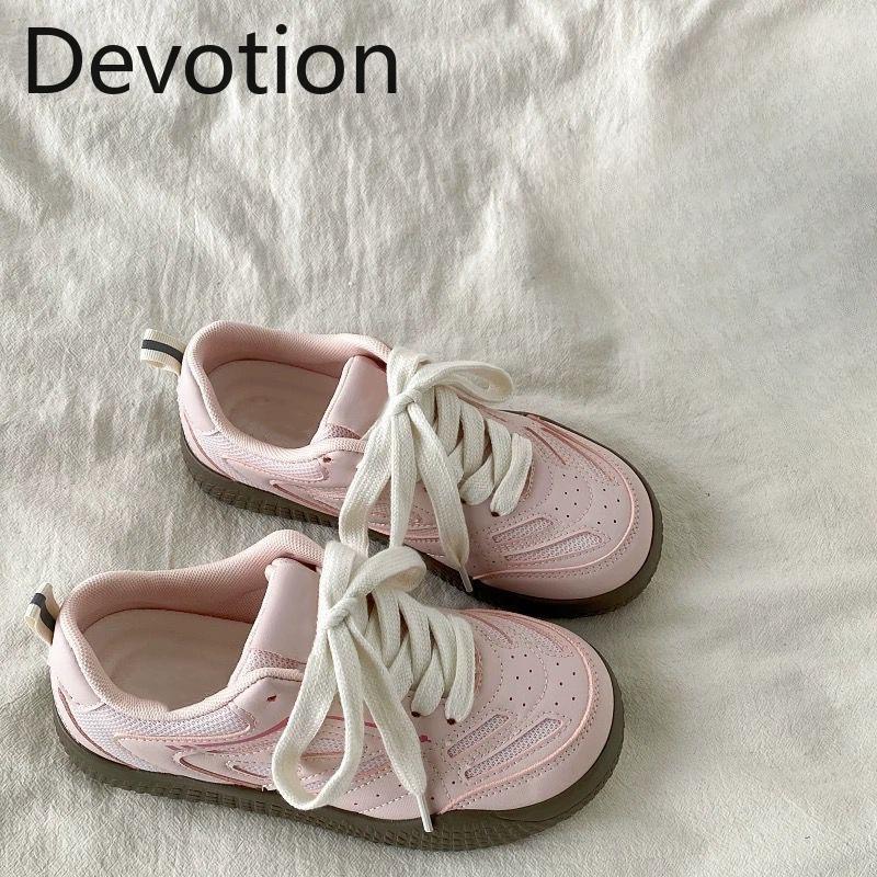 Nieuwe Bestverkochte Casual Sportschoenen met Dikke Zool en Ademende Board Schoenen voor Studenten Devotion