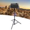 T160 Projector Tripod Stand Foldable Laptop Tripod Projector Bracket with Tripod Tray Multifunctional DJ Racks