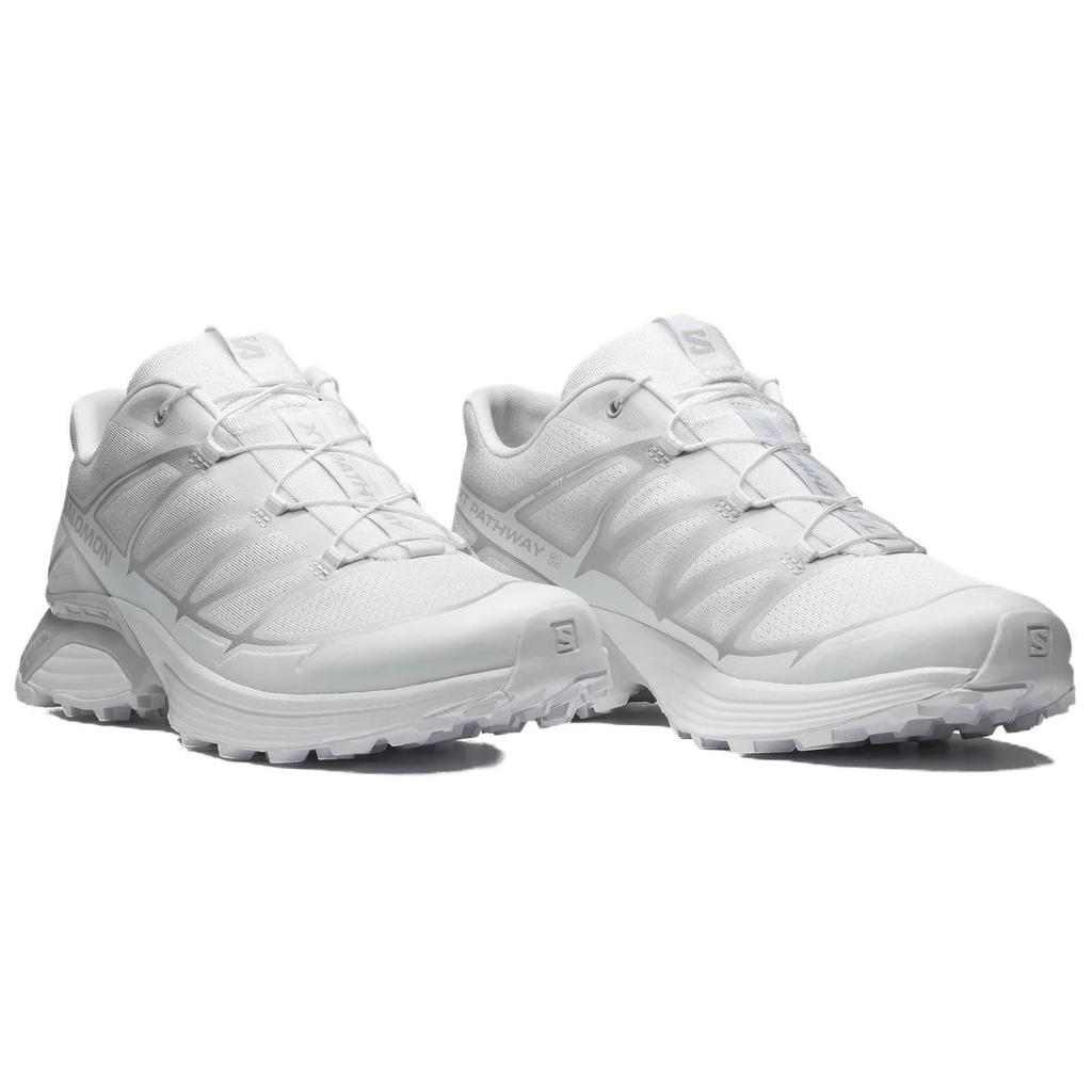 Salomon Xt-Pathway 2 Comfortable Versatile Breathable Lightweight Low-Top Running Shoes Unisex Running Shoes White Gray 476909