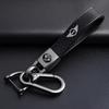 Herren Damen Luxus Leder Schlüsselanhänger Retro Schlüssel Schnalle Mit Auto Emblem Für Mini Cooper JCW Works F54 F55 F56 F57 F60 R50 R52 R53 R55 gzpxv22