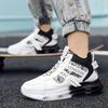 Fashion 2024 New Breathable High Top Sports Shoes for Men's Trendy Casual Shoes with Soft Sole and High Height Youth Running Shoes
