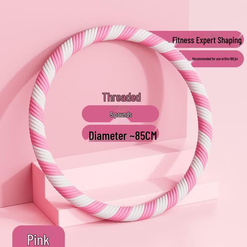 TLXT Waist-Friendly Threaded Hula Hoop