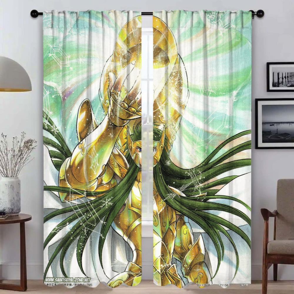 Curtains Living Room Curtain Saint Seiyas Tulle Bedroom Halloween Decoration Home Interior Camera Anti Mosquito Made Of Polyester Window Treatment