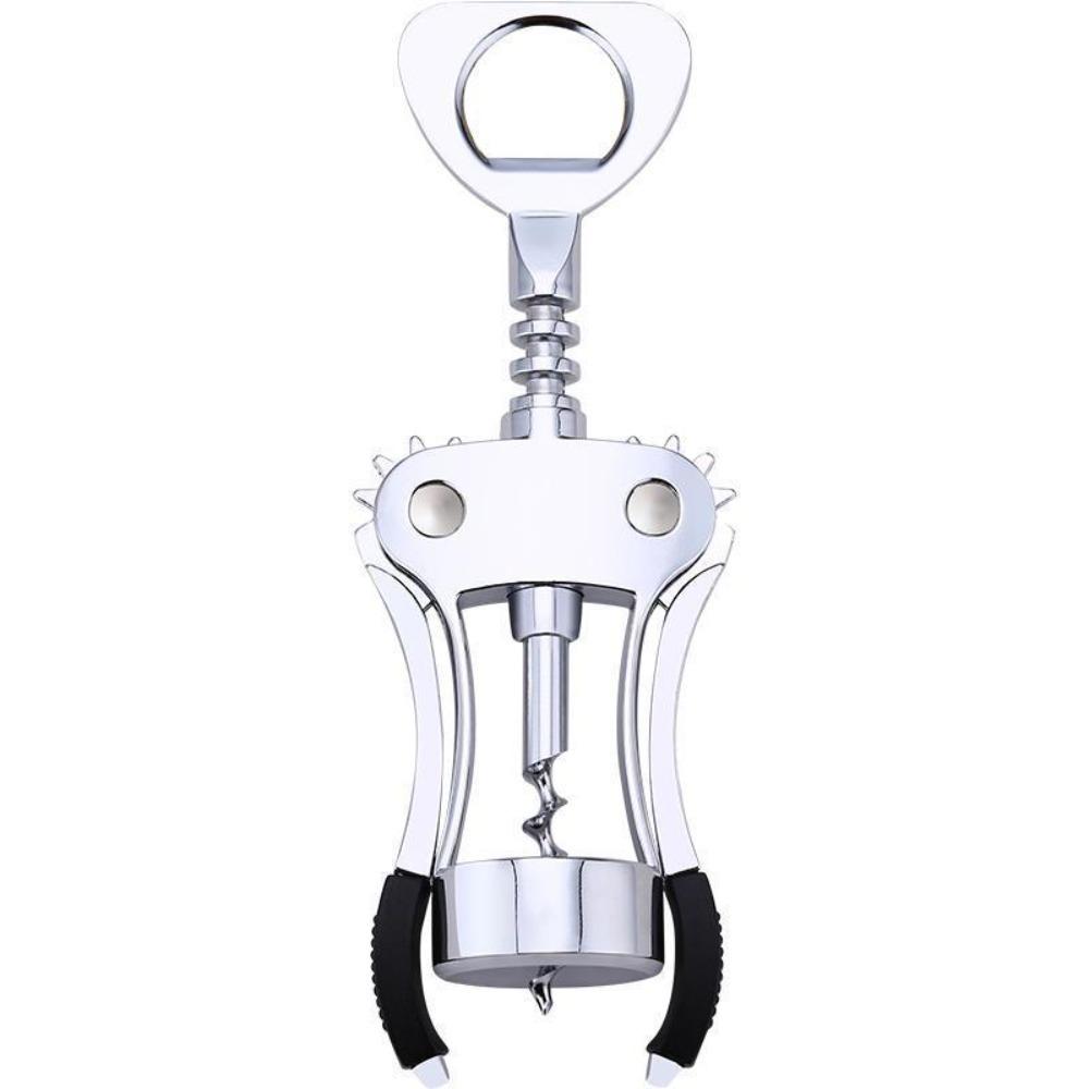 2 in 1 Bottles Opener Spring Loaded Wine Bottles Cork Remover Multifunctional Wine Corkscrew  Bars