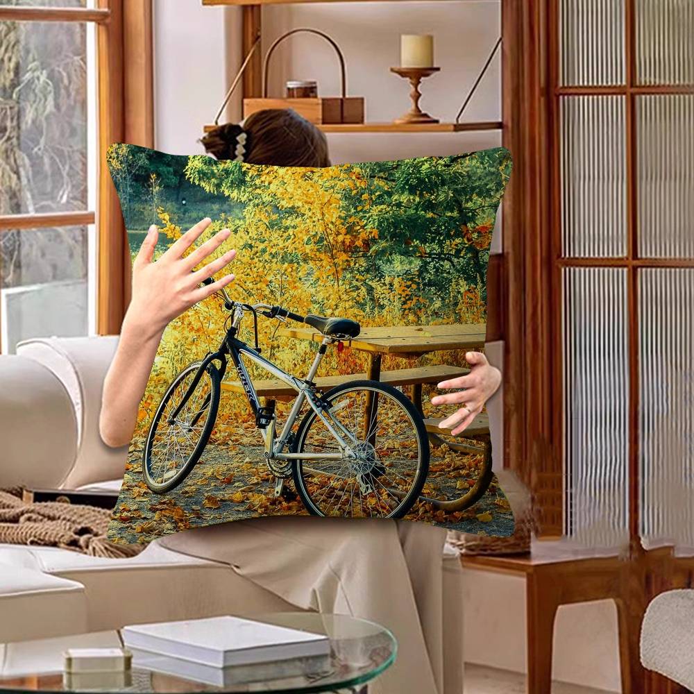 Чехол на подушку для велосипеда, чехол на подушку, декоративная наволочка, чехол на подушку с принтом для дивана 30cmx30cm