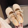 Flat Bottom Soft Bottom Bag Head Half Slippers Women's Versatile Wear 2025 New Summer Casual Pregnant Women Gentle Evening Shoes