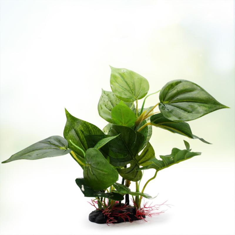 Simulation Water Plants Realistic Silk Cloth Leaves Water Plants Aquarium Landscaping Decoration
