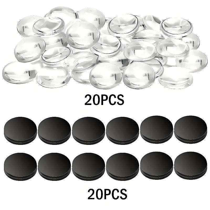40 stor rund kylskåpsmagnet-set, lämpligt för att fästa foton, anteckningar, Kök | Kontor | Vardagsrum | DIY-material
