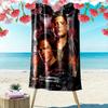 Supernatural Print Beach Towel, Large Soft Quick Dry Towel for Beach Camping Swimming