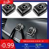 GLC GLB 4pcs Ganchos Adhesivos para Coche Colgador con Almacenamiento USB Accesorios Interiores Para Mercedes Benz AMG Clase A C E S G W201 W210 W108 W204