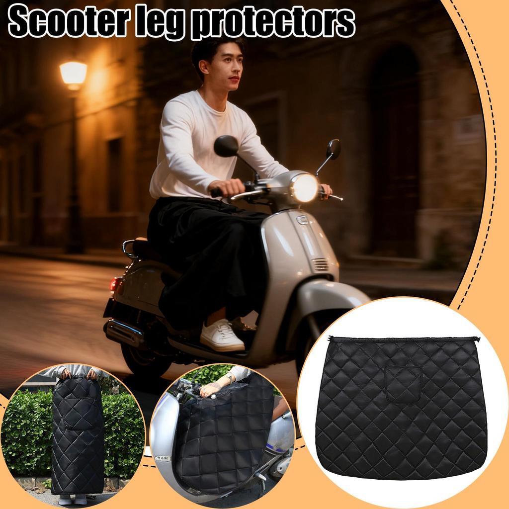 winter Scooter leg protector thickened windproof Scooter Apron Cover universal motorcycles rainproof leg pads with pockets