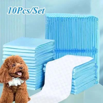 Couches super absorbantes pour animaux de compagnie, coussinets épais pour pipi, tapis jetable à séchage rapide pour uriner, couches pour chiens et chats, déodorant, fournitures pour animaux de compagnie