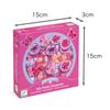 DJECO Accessory Kit, Bead Set, Bracelet, Handmade, Ages 6 and Up, Girls, Elementary School, DJECO Fancy Beads, Butterfly (DJ09857)